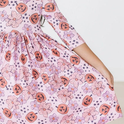 SALE Here for the Candy 3/4 Sleeve Pocket Twirl Dress