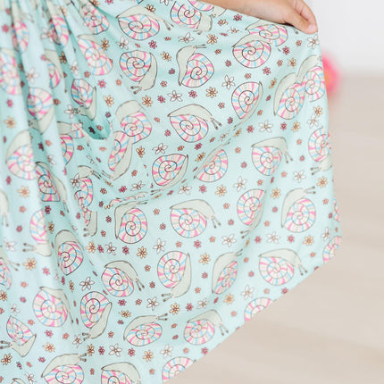 SALE Spring Snails S/S Pocket Twirl Dress