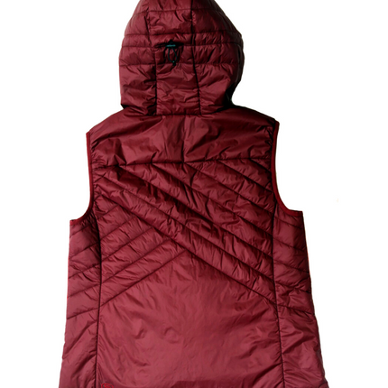 Powerstripe Eco-Friendly Down Hooded Vest
