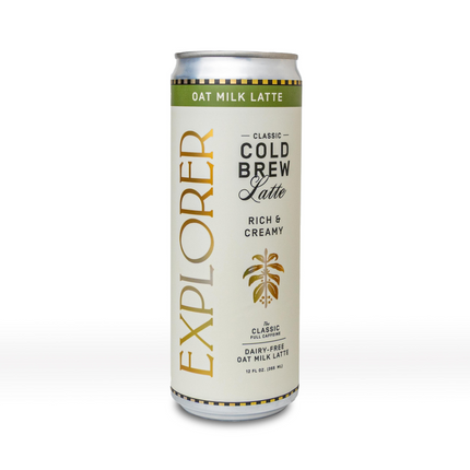 Cold Brew Oat Latte | Choose Your Caffeine Level | Rich & Creamy 12-Pack