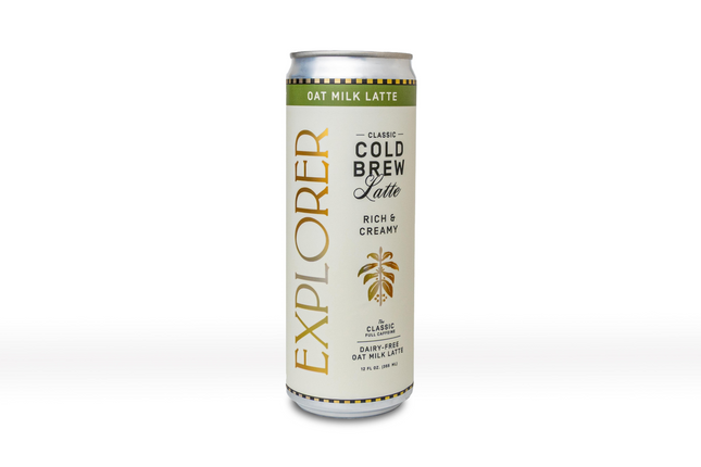 Cold Brew Oat Latte | Choose Your Caffeine Level | Rich & Creamy 12-Pack