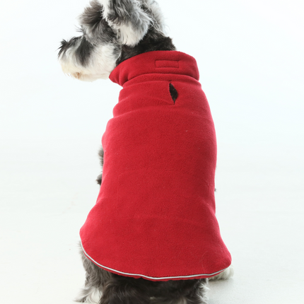 Reversible Dog Vest Jacket - Red