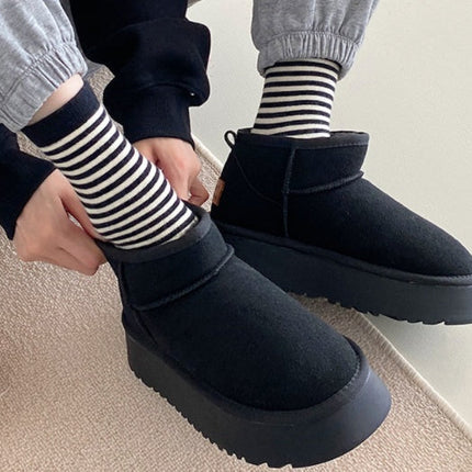 Women’s Thick Sole Snow Boots