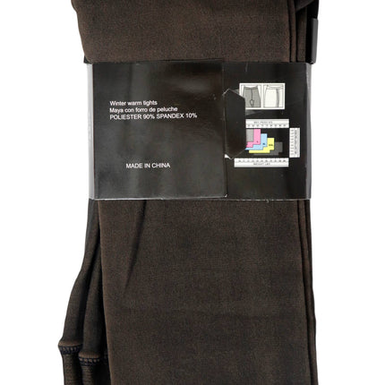 Sheer Fleece Lined Tights