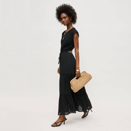 Straw Clutch Bag Natural