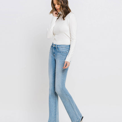 Mid Rise Bootcut Jean