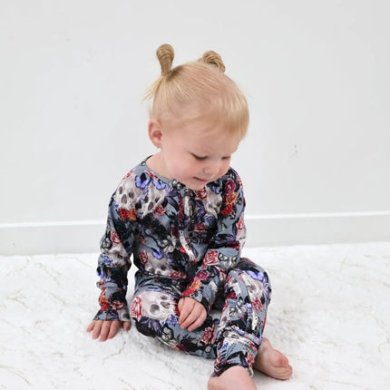 Long Sleeve Convertible Romper