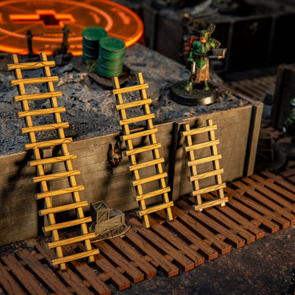 28mm Scale Wargaming Ladders