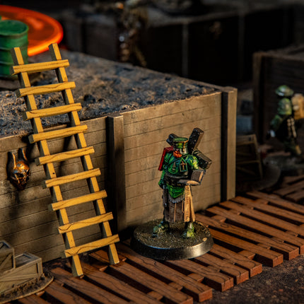 28mm Scale Wargaming Ladders
