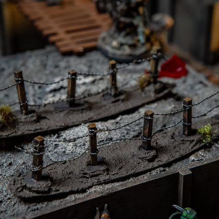 Barbed Wire Fence Scatter Terrain