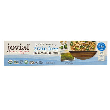 Spaghetti, Cassava, Organic, Jovial, Gluten-Free, Grain-Free