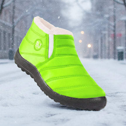 Women’s Warm Padded Lightweight Cotton Boots – Cozy Winter Non-Slip Outdoor Ankle Boots
