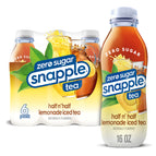 Snapple Zero Sugar Lemonade Iced Tea / 16 Fl Oz (Pack of 6)