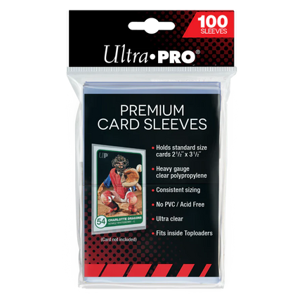 2.5" x 3.5" Premium Card Sleeves (100ct)