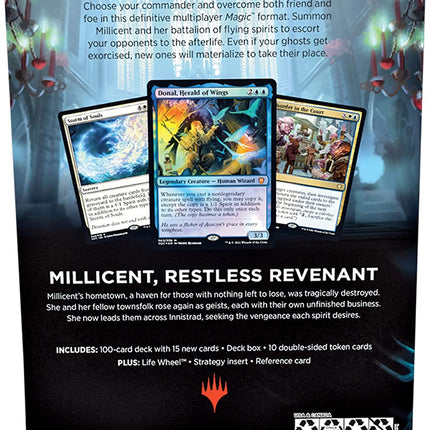 Magic: The Gathering Innistrad: Crimson Vow Commander Deck – Spirit Squadron (White-Blue)