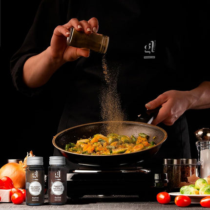 SALE! GL Truffle Gourmet Line, Hot Truffle Seasoning, 45g (1.59 oz)
