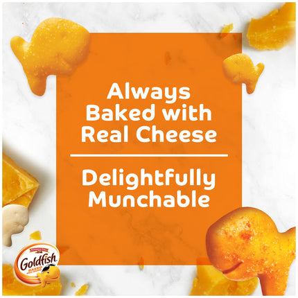 Classic Delight Goldfish Crackers Big Smiles Variety Pack - Cheddar, Colors & Pretzels | 30 Count