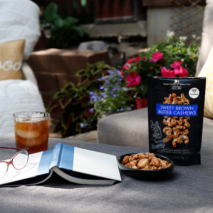 Squirrel Brand Sweet Brown Butter Cashews - Gourmet Artisan Nuts (3.5 oz)
