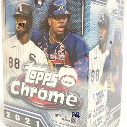 2021 Topps Chrome Baseball Blaster Box