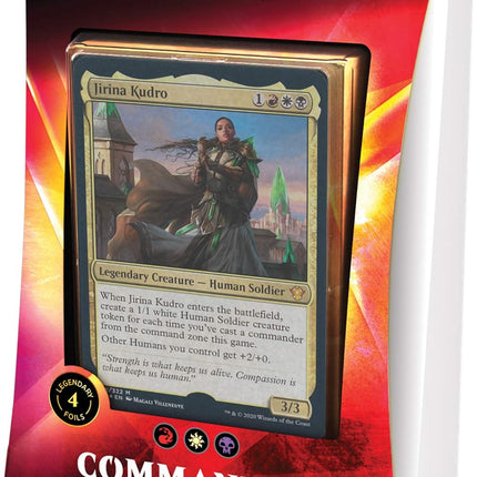 Magic: The Gathering Ruthless Regiment Ikoria Commander Deck | 100 Card Deck | 4 Foil Legendary Creatures