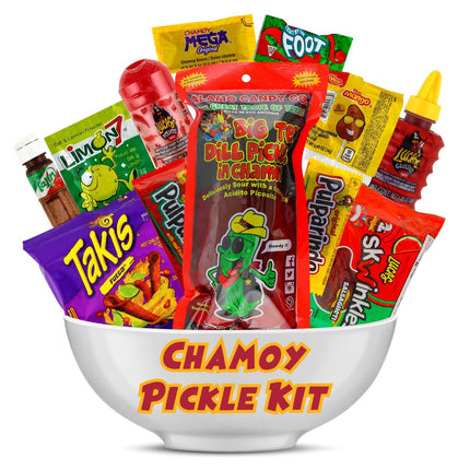 Chamoy Pickle Kit - Viral TikTok Mexican Candy DIY Set | Complete Ingredients Included