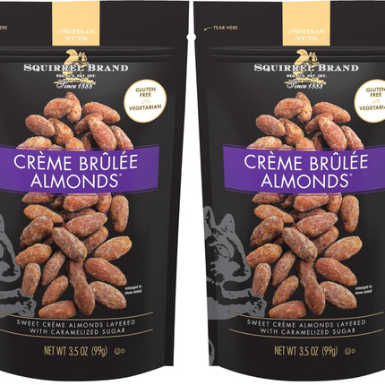 Squirrel Brand Sweet Brown Butter Cashews - Gourmet Artisan Nuts (3.5 oz)
