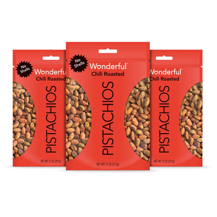 Wonderful Pistachios No Shells - Viral Flavors Variety Pack, Premium Roasted (6.75 oz)