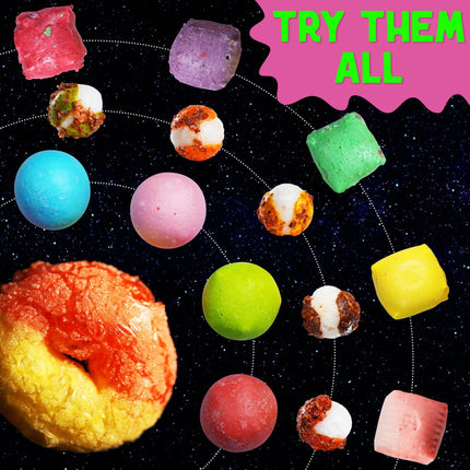 Cosmic Crunchies Freeze-Dried Candy | Viral TikTok Chamoy Spicy-Sweet Mexican Snack | 8oz