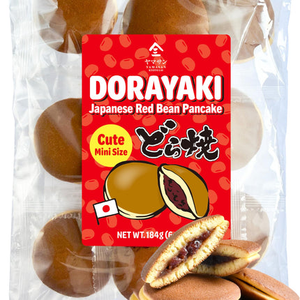 Yamasan Kyoto Uji Dorayaki - Premium Japanese Red Bean Pancakes (6.49 oz)