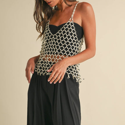 Pearl Net Top