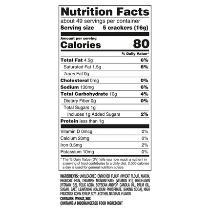 RITZ Fresh Stacks Original Crackers - Party Size, 16 Individually Wrapped Packs (23.7 oz)