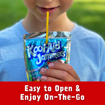 Kool-Aid Jammers Variety Pack - Flavored Drink Pouches (30 Count, 6 oz Each)