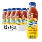 Snapple Peach Tea Lemonade / 16 Fl Oz (Pack of 12)