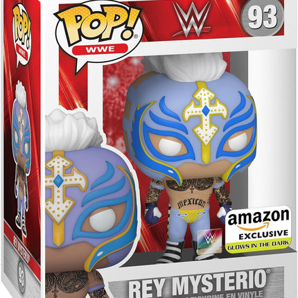 POP! WWE: Rey Mysterio, Glow in The Dark, Amazon Exclusive