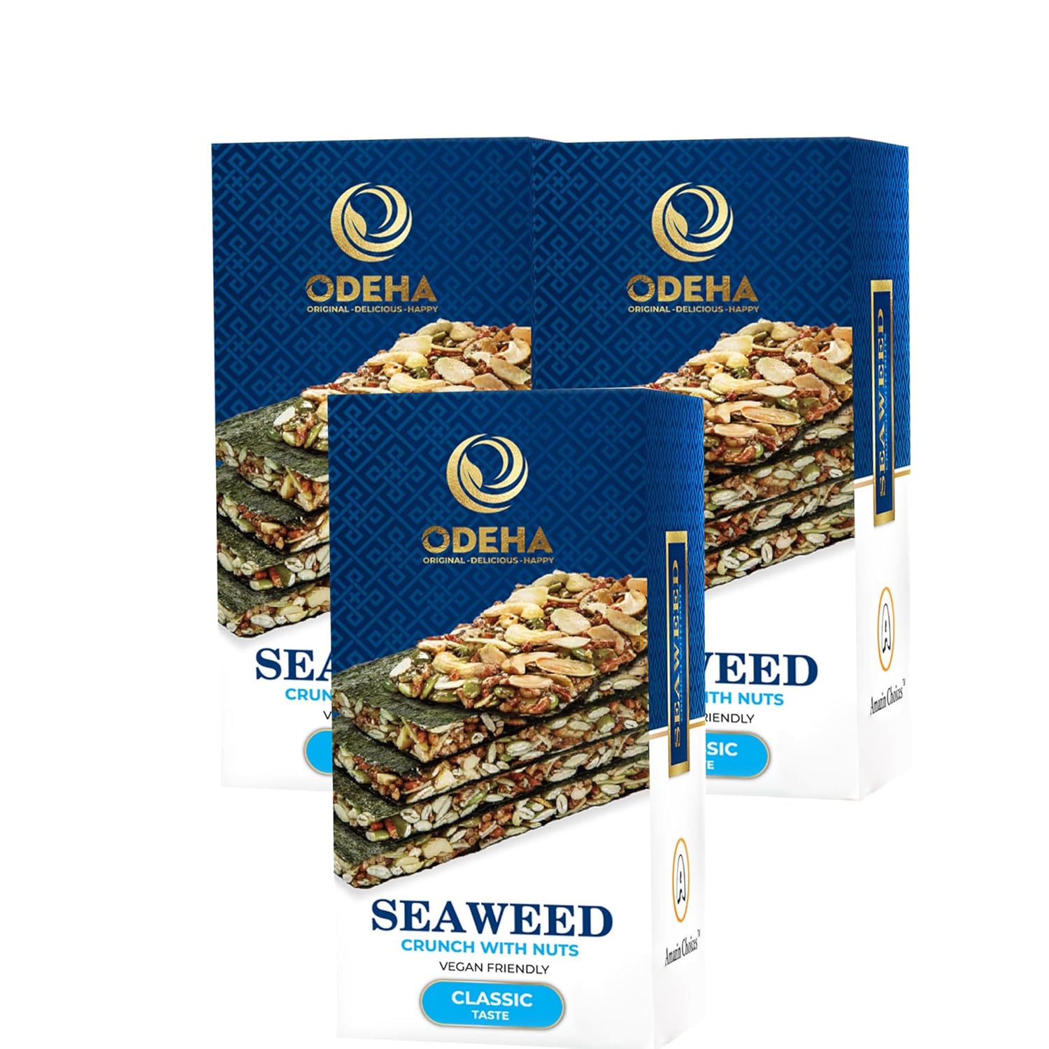 Amazin Choices Seaweed Crunch with Nuts Classic Taste, 6 ct.
