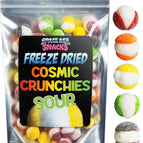 Cosmic Crunchies Freeze-Dried Candy Sour / 4 Ounce (Pack of 1)