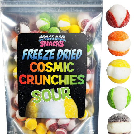 Cosmic Crunchies Freeze-Dried Candy - Viral TikTok Crunchy Snack (4 oz)