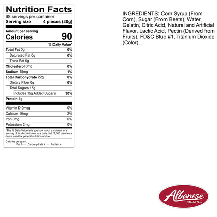 Albanese World's Best Gummi Candy - Bulk Bags - Multiple Varieties Available