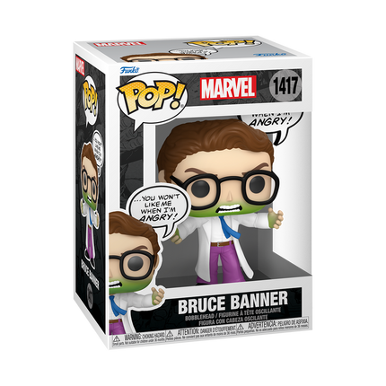 Pop! Marvel: Bruce Banner (Don't Make Me Angry)