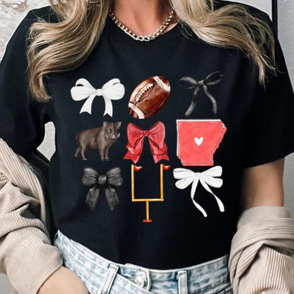 Arkansas Football Graphic Plus Tee