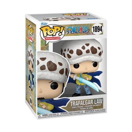 (PRE-ORDER) POP! Animation: One Piece - Law w/Blue Anesthesia