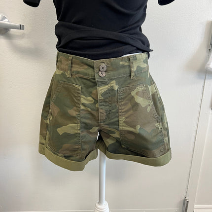 Camo Cuffed Shorts