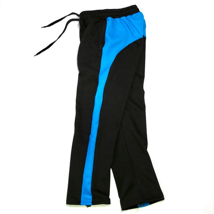 Paneled Joggers - Azure / Black