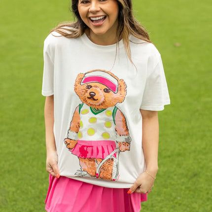 Tennis Teddy Tee