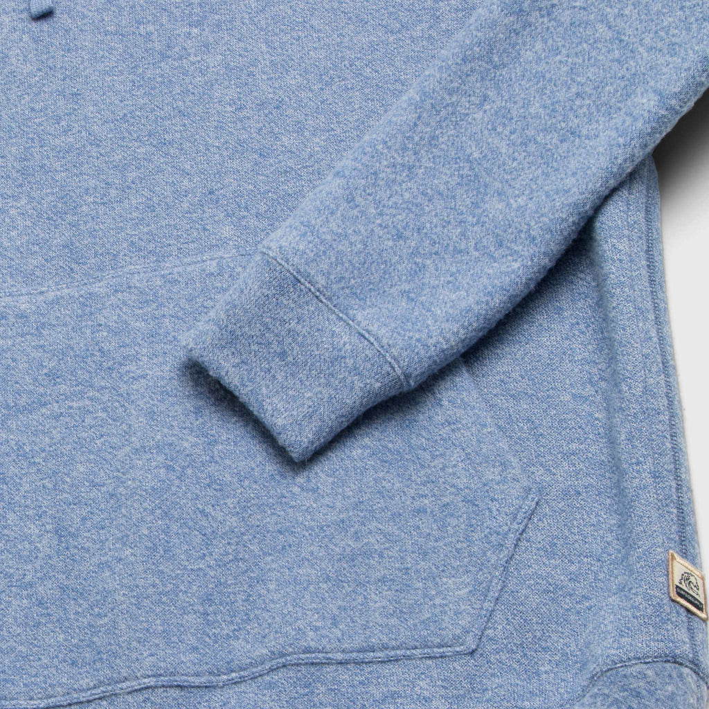Justin Cashmist Fleece Hoodie - Blue Heather