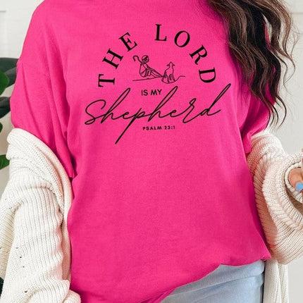 The Lord Is My Shepherd Plus Heavy Cotton Tee