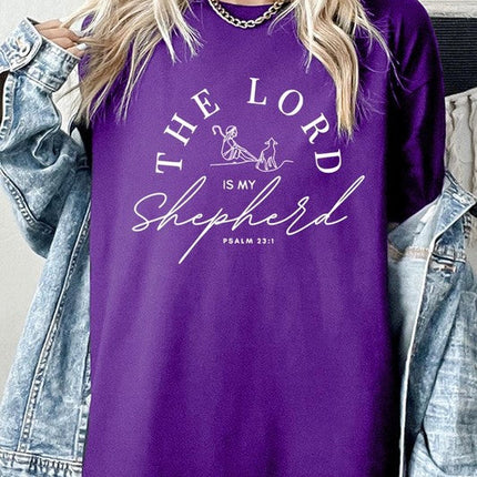 The Lord Is My Shepherd Plus Heavy Cotton Tee