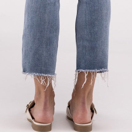 Chantal-S Buckle Backless Slides Loafer Shoes