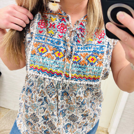 Teal Patricia Blouse