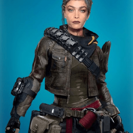 Cyberpunk 2077 Nomad Cropped Leather Jacket